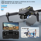 Loveday - Foldable Black Drone Set